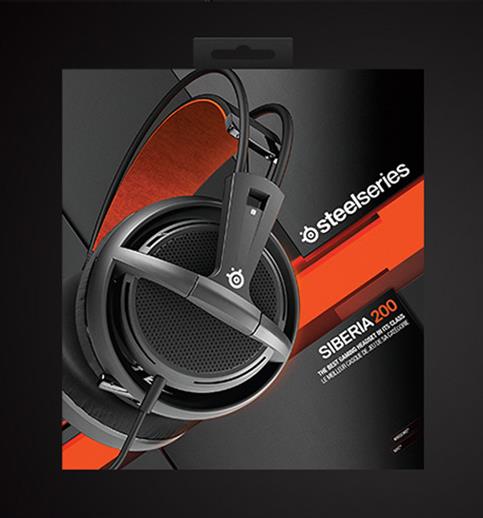 SteelSeries Siberia 200v2 IG upgrade headset e-sports game computer headphone PUBG exclusive gaming headphone