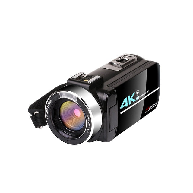 KOMERY 4K Video camcorder 48MP WIFI Live Streaming Vlogging For Youbute Landscape Touch Screen Night Vision Digital Zoom Camera