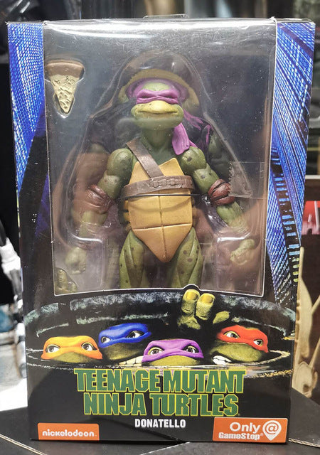 NECA Leonardo Donatello Michelangelo Raphael PVC Action Figure Toy 7 Inch