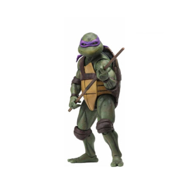 NECA Leonardo Donatello Michelangelo Raphael PVC Action Figure Toy 7 Inch