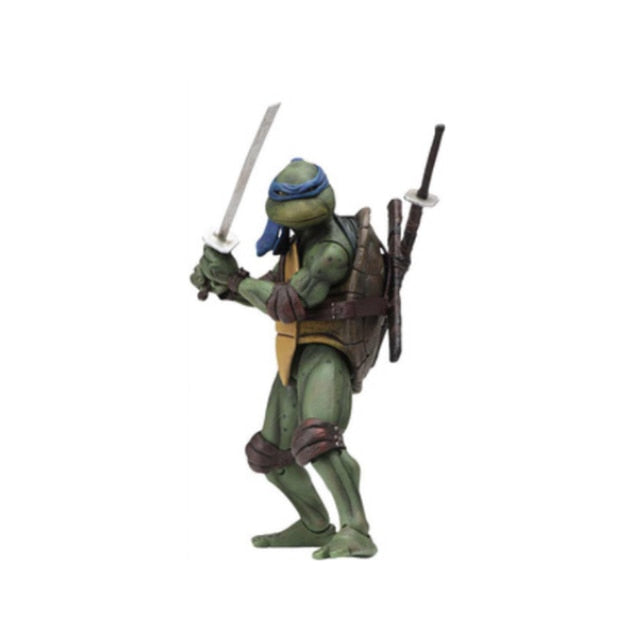 NECA Leonardo Donatello Michelangelo Raphael PVC Action Figure Toy 7 Inch