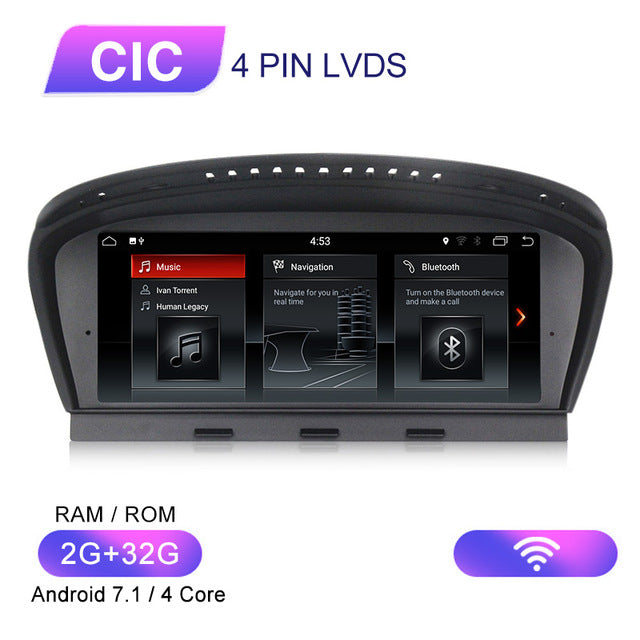 MEKEDE 8.8"HD 4G+64G Android 10 car radio multimedia player for BMW 5 Series E60 E61 E62 E63 E64 E90 E91 E92 CCC CIC system