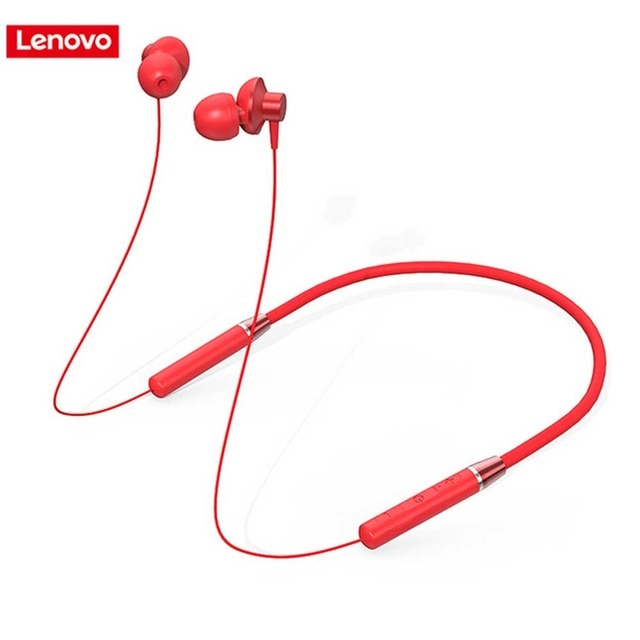 Lenovo Wireless Bluetooth Earphone Headphones Magnetic Sports Running Headset Earplug Waterproof Sport Earphones Noise Canceling