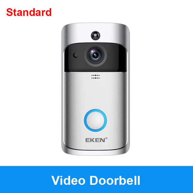 EKEN V5 Video Doorbell Smart Wireless WiFi Security Door Bell Visual Recording Home Monitor Night Vision Intercom door phone
