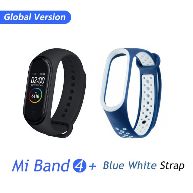 Global Version Xiaomi Mi Band 4 Smart Bracelet Miband 4 Multi language Fitness Wristband 50M 5ATM Waterproof Fitness Smartbrand