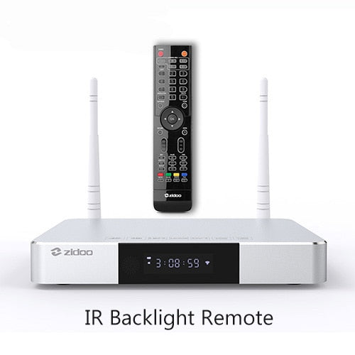 Zidoo Z9S Media Player 4K Smart TV Box Android 7.1 NAS System 2GB DDR 16GB eMMC Set Top Box HDR Android Top Box HDR 10Bit TVbox