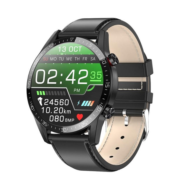 New L13 Smart Watch Men IP68 Waterproof ECG PPG Bluetooth Call Blood Pressure Heart Rate Fitness Tracker sports Smartwatch