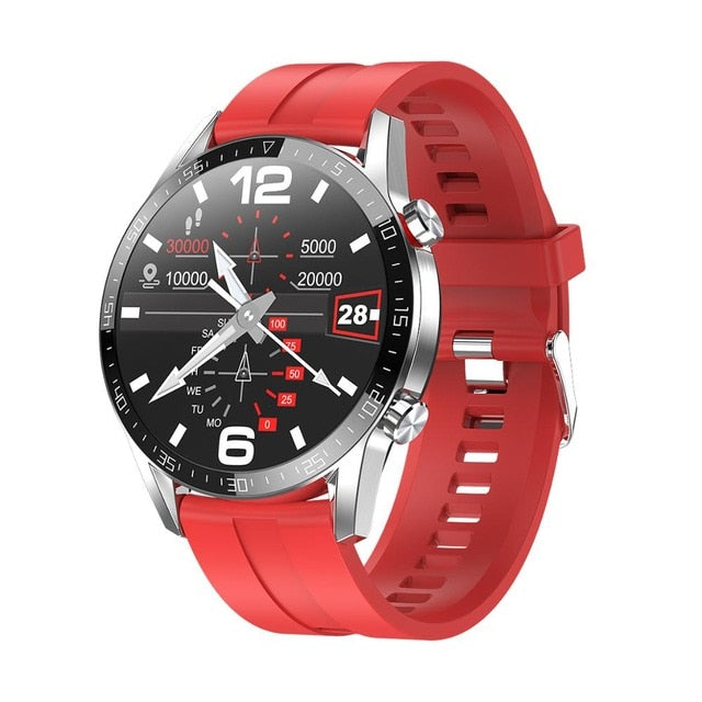 New L13 Smart Watch Men IP68 Waterproof ECG PPG Bluetooth Call Blood Pressure Heart Rate Fitness Tracker sports Smartwatch