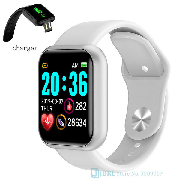 Fashion Square Smartwatch Women Waterproof Sport Watch Electronic Ladies Wrist Watch For Andriod Ios Female Smart watch Clock