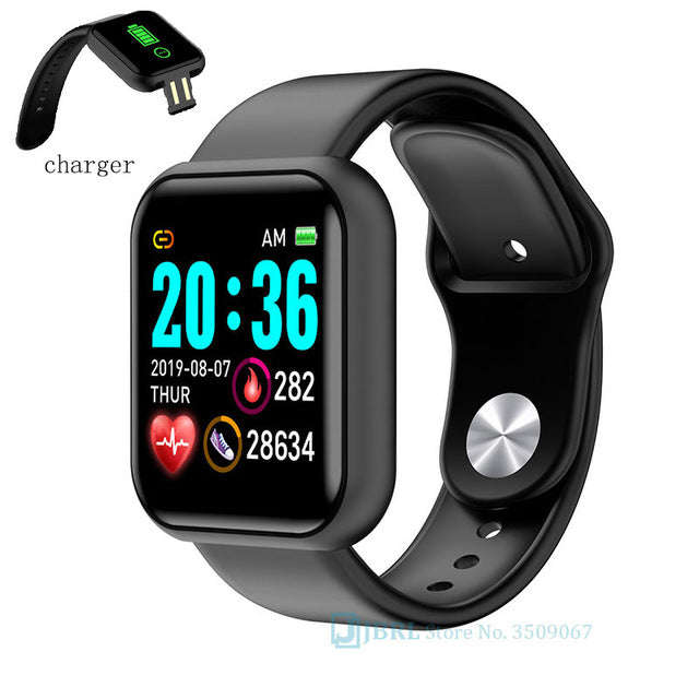 Fashion Square Smartwatch Women Waterproof Sport Watch Electronic Ladies Wrist Watch For Andriod Ios Female Smart watch Clock