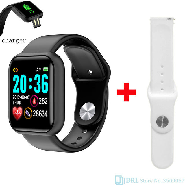 Fashion Square Smartwatch Women Waterproof Sport Watch Electronic Ladies Wrist Watch For Andriod Ios Female Smart watch Clock