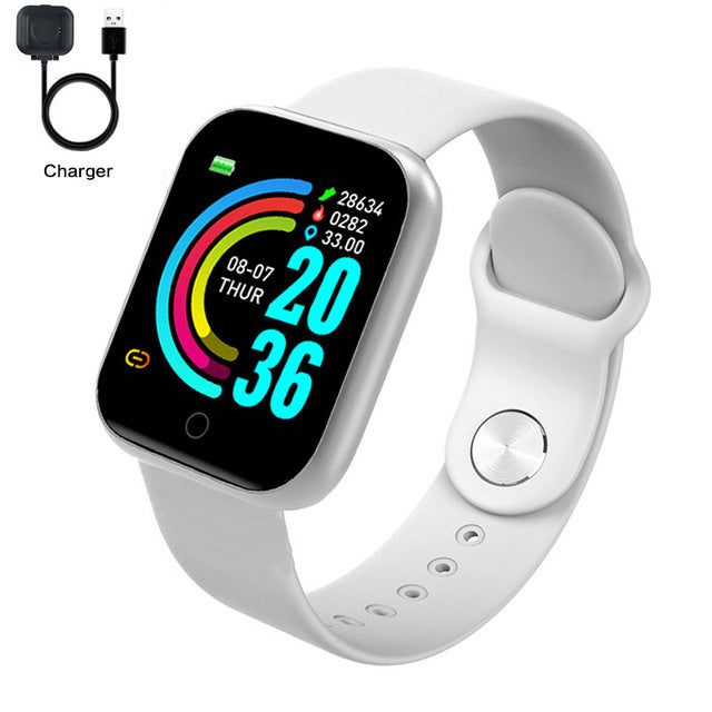 Fashion Square Smartwatch Women Waterproof Sport Watch Electronic Ladies Wrist Watch For Andriod Ios Female Smart watch Clock