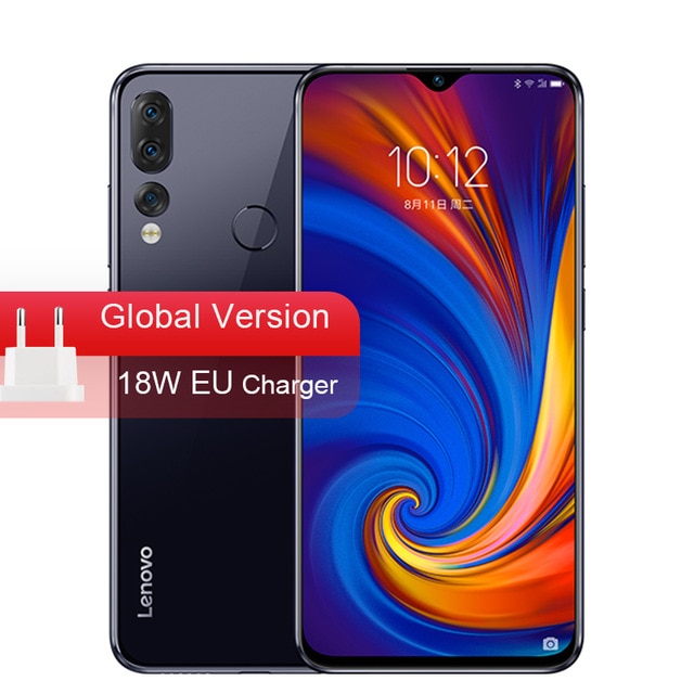 Global Version Lenovo Z5s Snapdragon 710 Octa Core 64GB 128GB SmartPhone Face ID 6.3 AI Triple Rear Camera Android P Cellphone