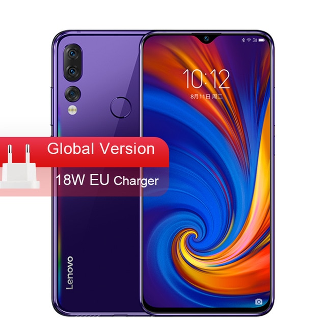 Global Version Lenovo Z5s Snapdragon 710 Octa Core 64GB 128GB SmartPhone Face ID 6.3 AI Triple Rear Camera Android P Cellphone
