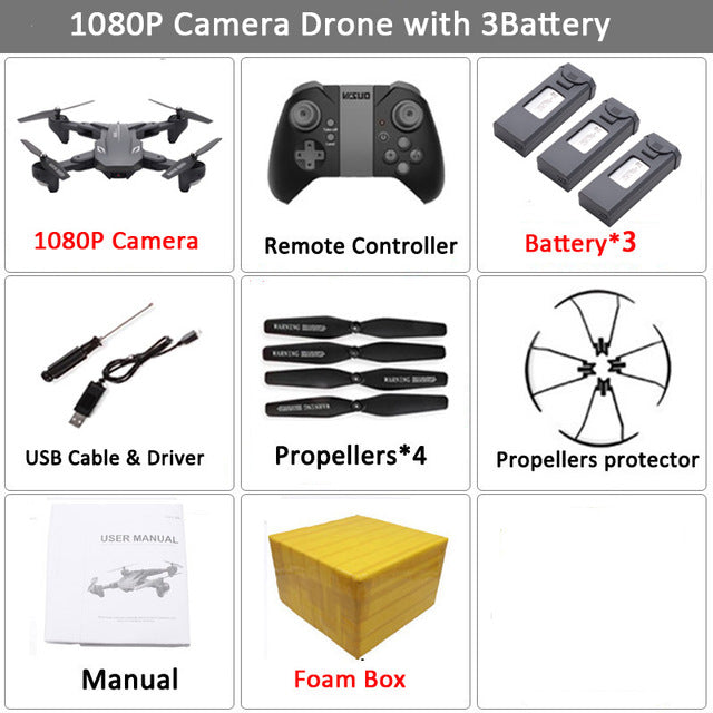 Visuo XS816 RC Drone with 50 Times Zoom WiFi FPV 4K Dual Camera Optical Flow Quadcopter Foldable Selfie Dron VS SG106 M70