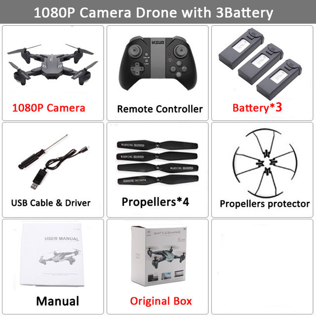 Visuo XS816 RC Drone with 50 Times Zoom WiFi FPV 4K Dual Camera Optical Flow Quadcopter Foldable Selfie Dron VS SG106 M70