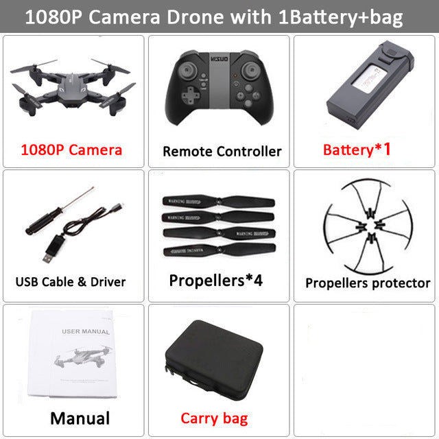 Visuo XS816 RC Drone with 50 Times Zoom WiFi FPV 4K Dual Camera Optical Flow Quadcopter Foldable Selfie Dron VS SG106 M70