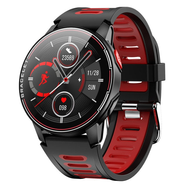 2020 New L6 Smart Watch IP68 Waterproof Sport Men Women Bluetooth Smartwatch Fitness Tracker Heart Rate Monitor For Android IOS