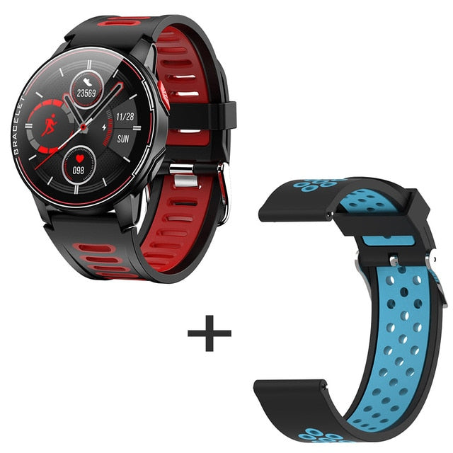 2020 New L6 Smart Watch IP68 Waterproof Sport Men Women Bluetooth Smartwatch Fitness Tracker Heart Rate Monitor For Android IOS
