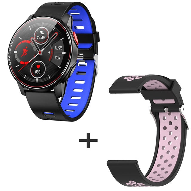 2020 New L6 Smart Watch IP68 Waterproof Sport Men Women Bluetooth Smartwatch Fitness Tracker Heart Rate Monitor For Android IOS