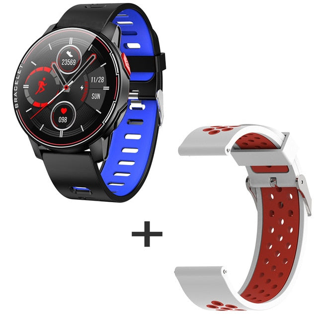 2020 New L6 Smart Watch IP68 Waterproof Sport Men Women Bluetooth Smartwatch Fitness Tracker Heart Rate Monitor For Android IOS