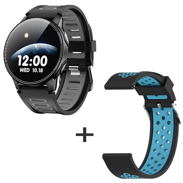 2020 New L6 Smart Watch IP68 Waterproof Sport Men Women Bluetooth Smartwatch Fitness Tracker Heart Rate Monitor For Android IOS