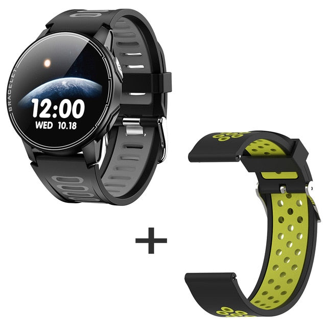 2020 New L6 Smart Watch IP68 Waterproof Sport Men Women Bluetooth Smartwatch Fitness Tracker Heart Rate Monitor For Android IOS