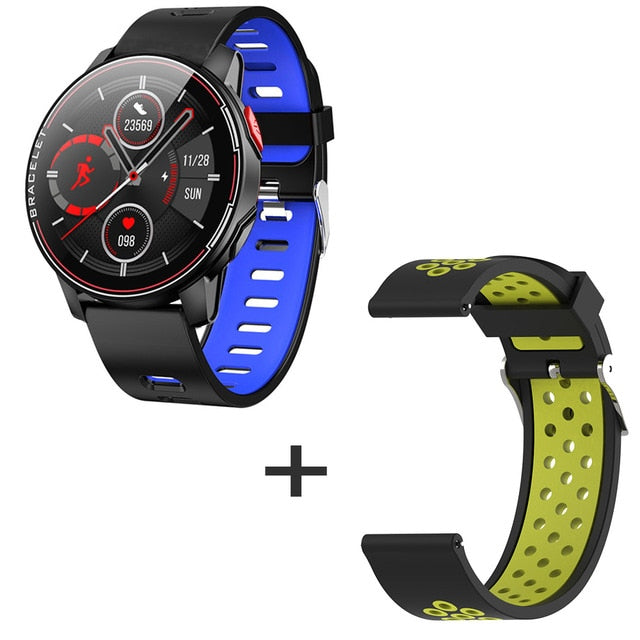 2020 New L6 Smart Watch IP68 Waterproof Sport Men Women Bluetooth Smartwatch Fitness Tracker Heart Rate Monitor For Android IOS