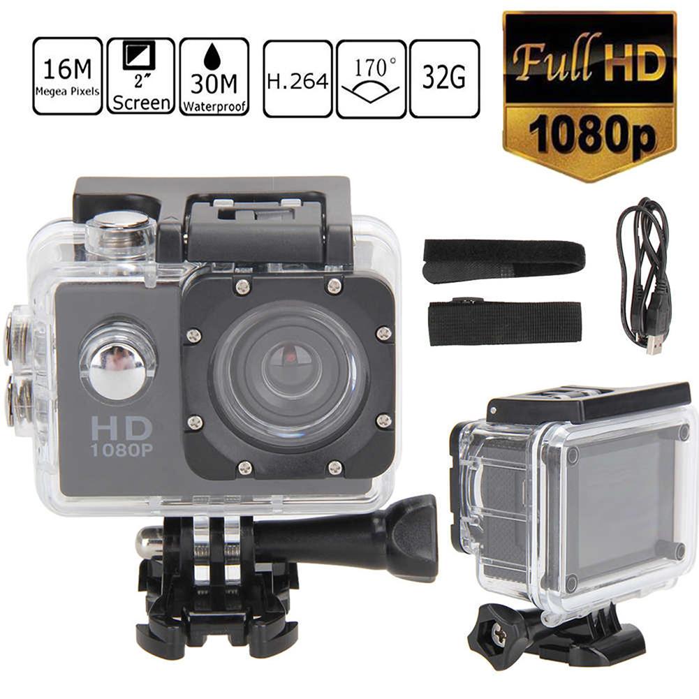 2.0 Inch Full HD 1080P Waterproof Camera Camcorder Car Motorcyce Sports DV Go Car Cam Pro Camcorder With Cam Accessories
