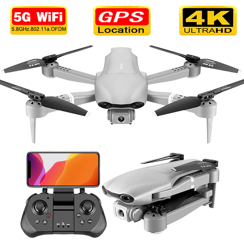 drone GPS 4K 5G WiFi live video FPV 4K/1080P HD Wide Angle Camera Foldable Altitude Hold Durable RC Drone