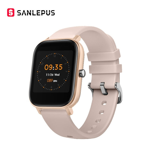 2020 SANLEPUS Smart Watch Sport Heart Rate Monitor Waterproof Watches Men Women Bluetooth Smart Band For Android iOS Xiaomi
