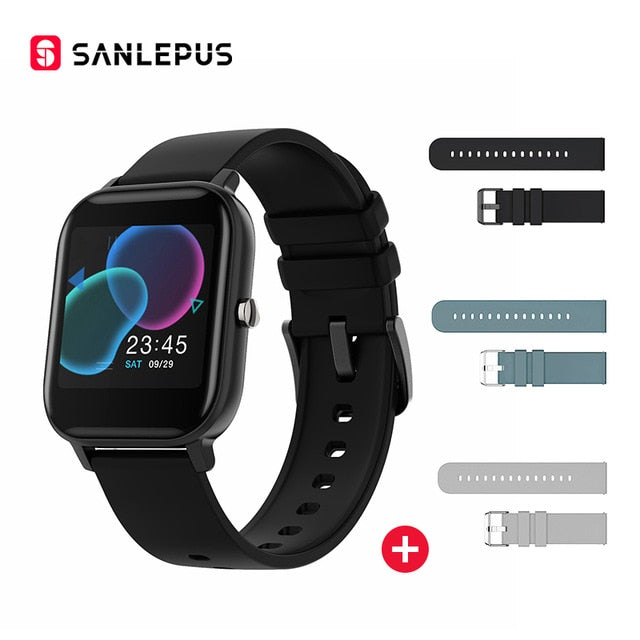 2020 SANLEPUS Smart Watch Sport Heart Rate Monitor Waterproof Watches Men Women Bluetooth Smart Band For Android iOS Xiaomi