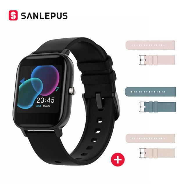 2020 SANLEPUS Smart Watch Sport Heart Rate Monitor Waterproof Watches Men Women Bluetooth Smart Band For Android iOS Xiaomi