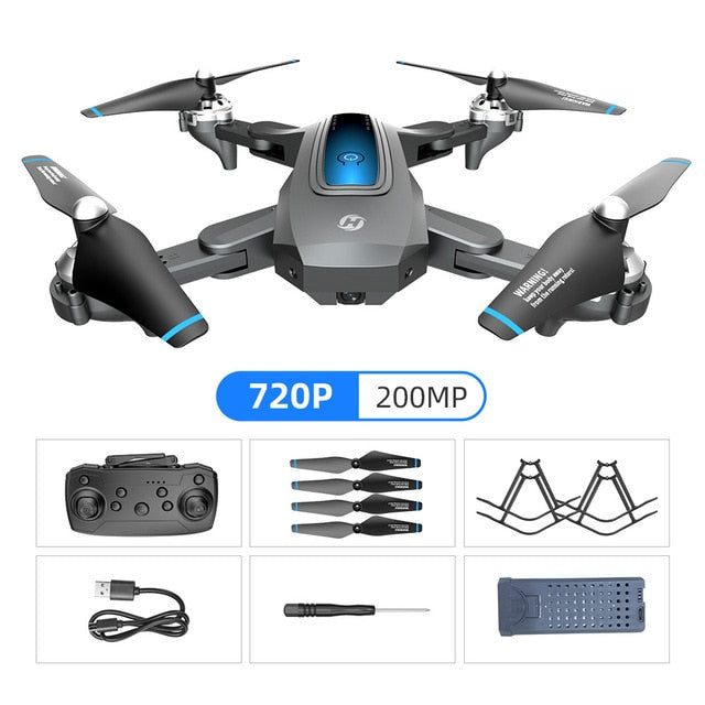 Holy Stone HS240 4K Drone HD Camera Profesional Foldable RC Dron Quadrocopter Quadcopter Drone 200MP 720P for Kids HolyStone
