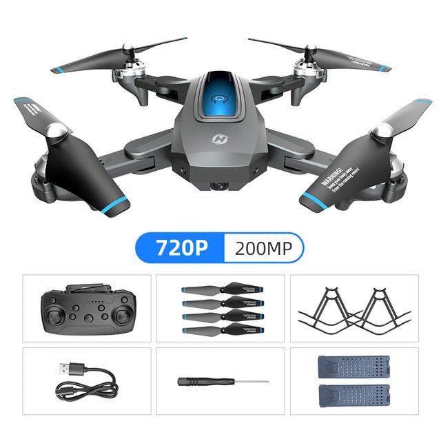 Holy Stone HS240 4K Drone HD Camera Profesional Foldable RC Dron Quadrocopter Quadcopter Drone 200MP 720P for Kids HolyStone
