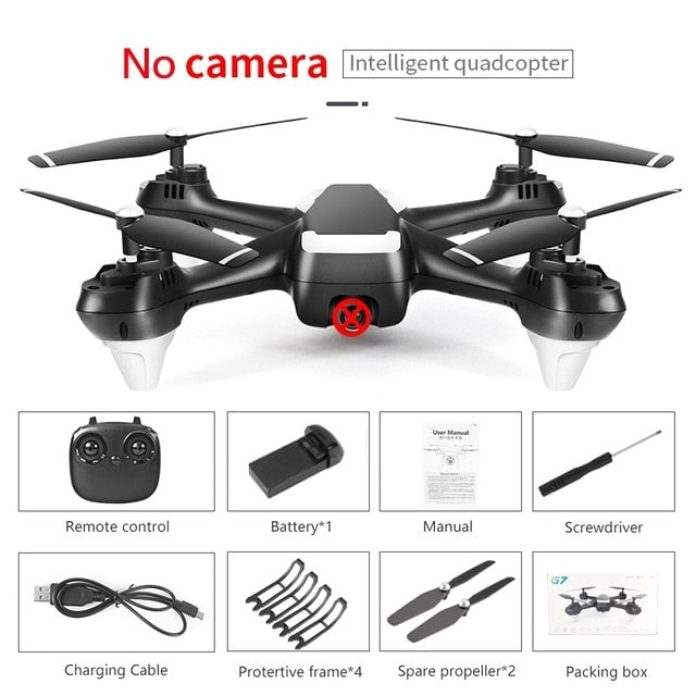 G7 Fpv Drones With Cameras HD 1080P RC Quadcopter Wifi Drone Live Camera Video Dron 20 Minutes Battery Life Altitude Hold Drones