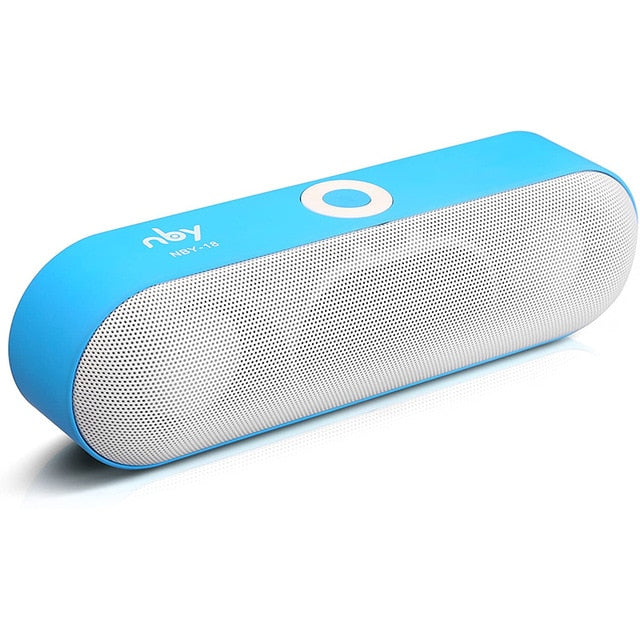 NBY 18 Bluetooth Speaker Mini Portable Wireless Speakers Sound System 3D Stereo Music Surround Speaker Support USB TF Card