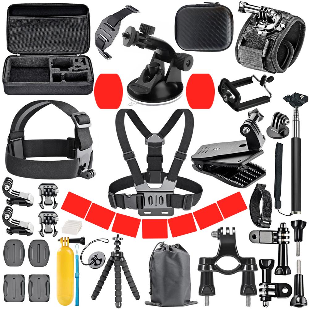 ORBMART for GoPro Accessories Set for Go Pro Hero 9 8 7 6 5 4 Black Mount for Yi 4k Mijia Case for Sjcam Action Camera