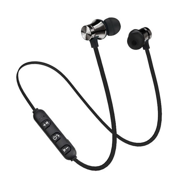 Magnetic Wireless bluetooth Earphone XT11 music headset Phone Neckband sport Earbuds Earphone with Mic For iPhone Samsung Xiaomi