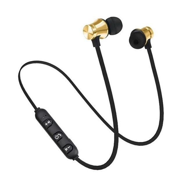Magnetic Wireless bluetooth Earphone XT11 music headset Phone Neckband sport Earbuds Earphone with Mic For iPhone Samsung Xiaomi