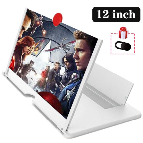 Orsda 10/12/14 inch HD Stylish Universal Screen Amplifier 3D Mobile Phone Screen Amplifier for All Mobile Phone Mag