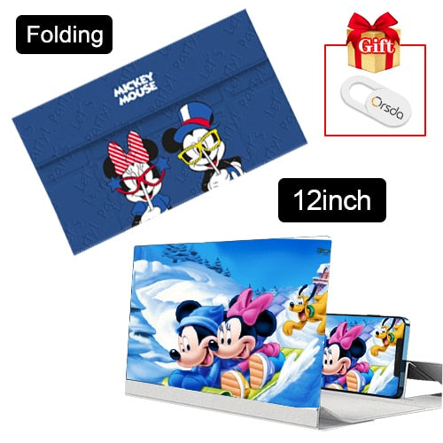 Orsda 10/12/14 inch HD Stylish Universal Screen Amplifier 3D Mobile Phone Screen Amplifier for All Mobile Phone Mag