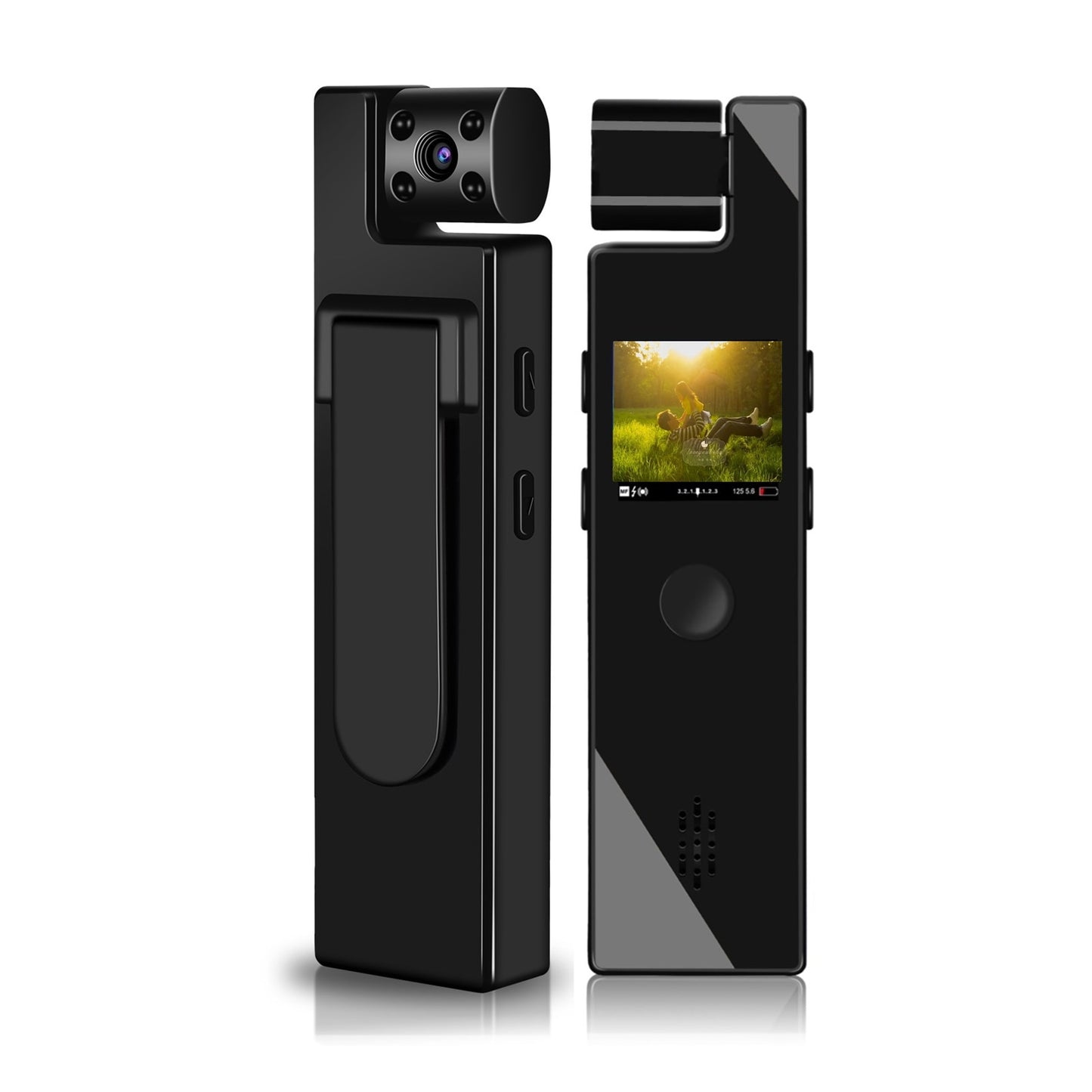 Body Camera Mini Digital Camera HD Screen Night Vision Motion Detection Snapshot Loop Camcorder Sports DV Nanny Cam