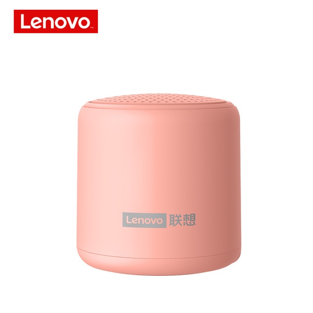 Lenovo L01 Portable Bluetooth Wireless Speaker Mini Outdoor Loudspeaker Wireless Column 3D Stereo Music Surround Bass Box colour