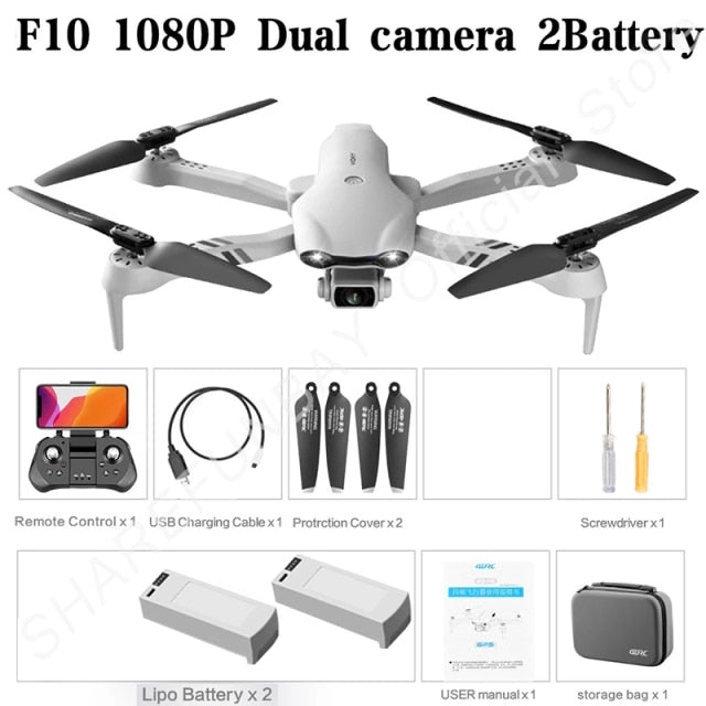 2021 New Drone 4K HD Dual Camera With GPS 5G WIFI Wide Angle FPV Real-Time Transmission Rc Distance 2km Professional Drones Toys