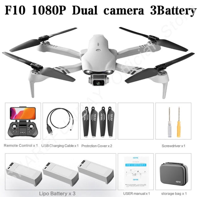 2021 New Drone 4K HD Dual Camera With GPS 5G WIFI Wide Angle FPV Real-Time Transmission Rc Distance 2km Professional Drones Toys