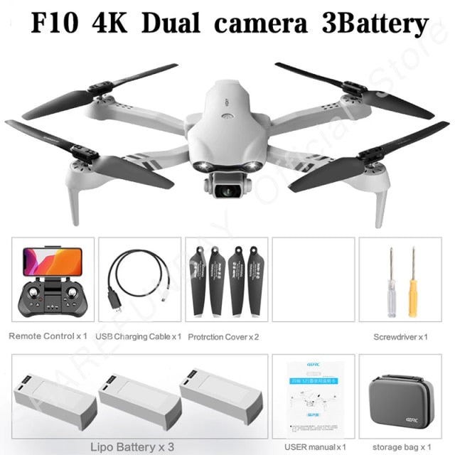 2021 New Drone 4K HD Dual Camera With GPS 5G WIFI Wide Angle FPV Real-Time Transmission Rc Distance 2km Professional Drones Toys