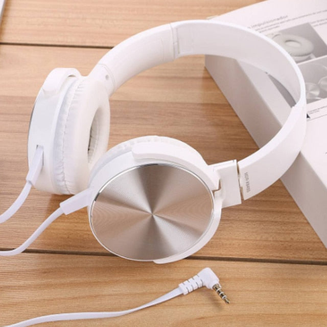 PHOMAX Gaming Headset Shack The Sound Quality Wired Earphones with Microphone 3.5mm audio cable for iPad Tablet Smart phones