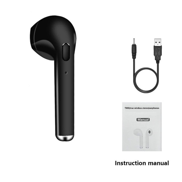 i7s TWS Wireless Earphone bluetooth 5.0 Earphones sport Earbuds Headset in-ear Wireless headphones With Mic For all smart phones