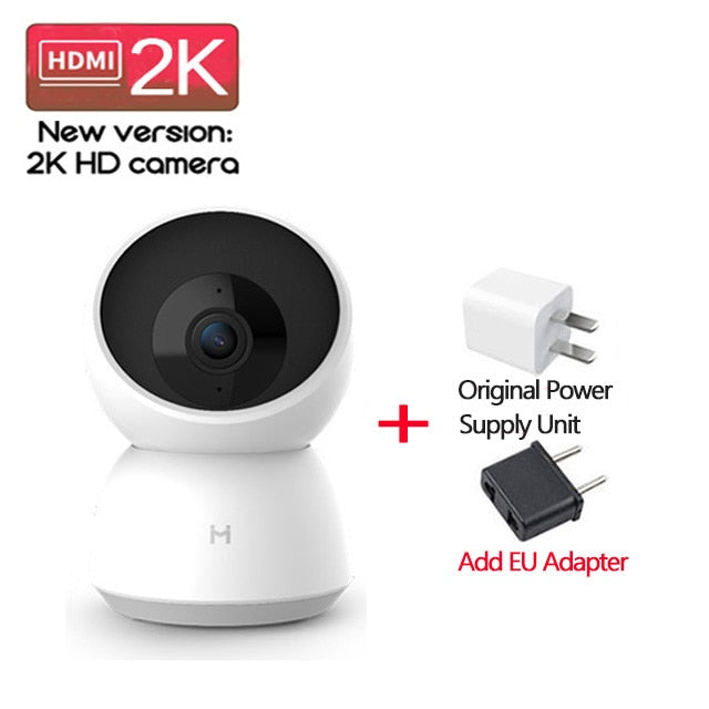 Xiaomi Mi Smart Camera 2K 1296P HD 360 Angle WIFI Night Webcam Video IP Camera Indoor Cameras Baby Security Monitoring MiHome